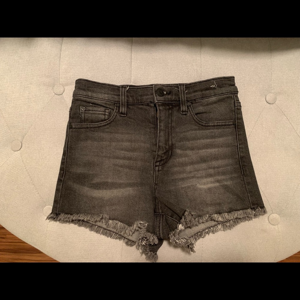 Black celebrity pink jean shorts. Never worn!